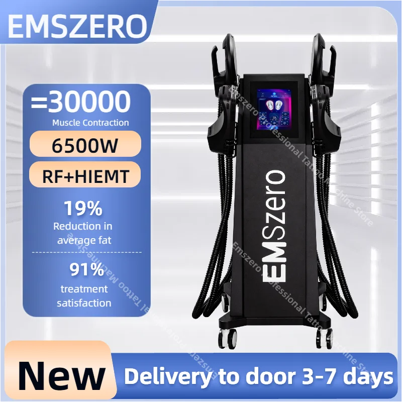 

EMSzero 6500w RF Machine 2025 Body Sculpting EMSZero DLS 15 Tesla 5 Handle lose weight salon