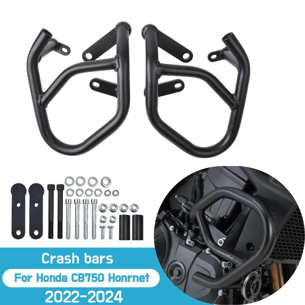 

Для Honda CB750 Hornet 2022-2024 CB 750, защитные дуги, защита двигателя, ползунки, бампер, защита от падения, аксессуары для мотоциклов
