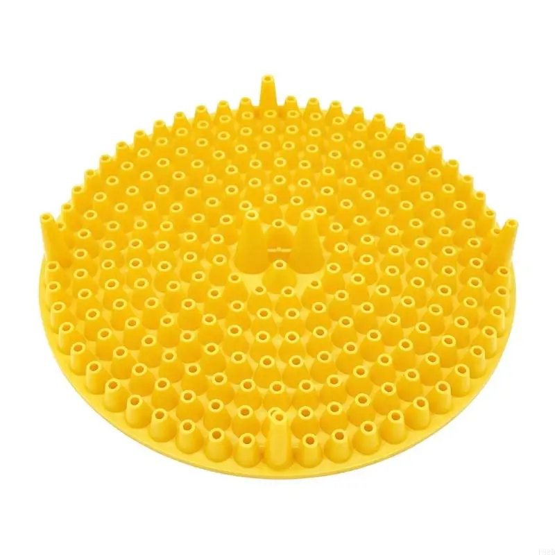  Car Wash Bucket Insert ABS Perforated Disc for Cleaner Rinse Water During Routine Car and Motorcycle Cleaning Tasks