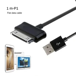 Cable de datos de sincronización USB para tableta, cargador para Samsung Galaxy Tab Note 7 10,1, P1000