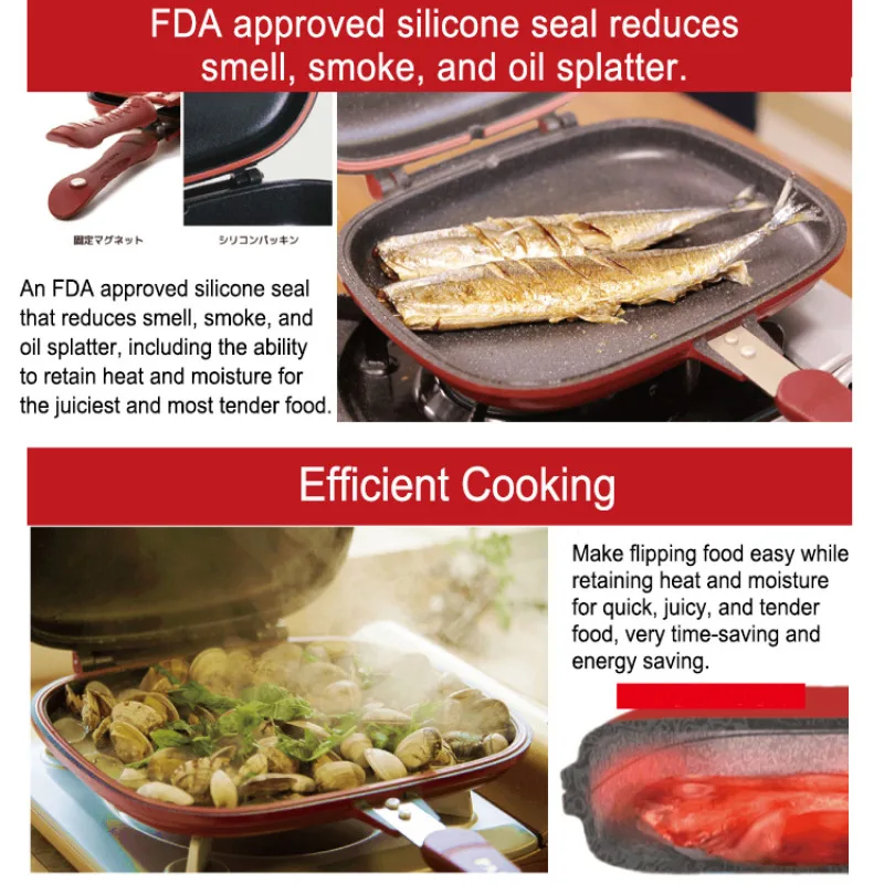 NonStick Steak Pan for Grilling and Frying by Happycall