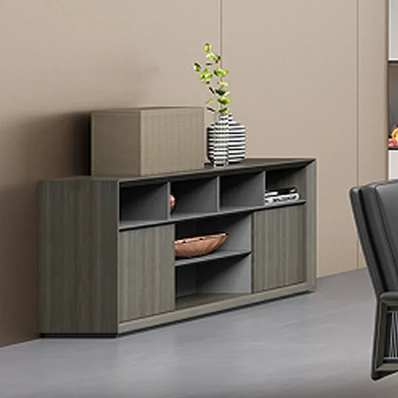 Lateral cabinet wood offical filing cabinets with Open Storage Shelf for Home Office Small Spaces