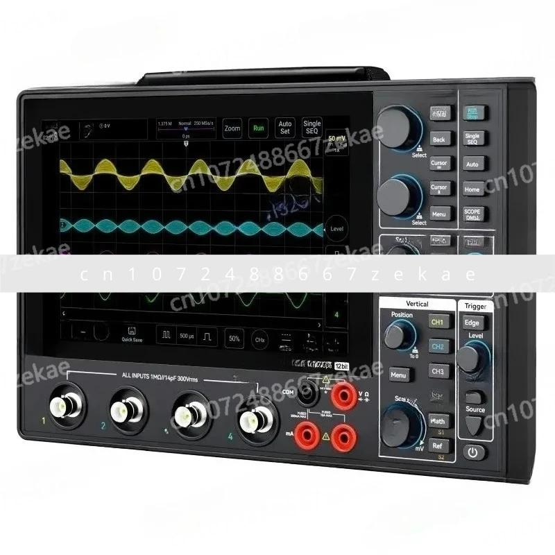 

Suitable for 12-Bit high-resolution oscilloscope MHO14-200 /100 1G touch screen 4 channels 200/100MHz