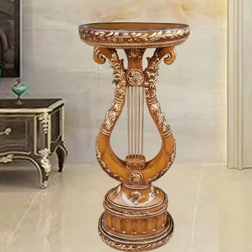 B Подставка для цветов Подставка для цветов Украшение Римская колонна Декоративные полки для бонсай Scindapsus