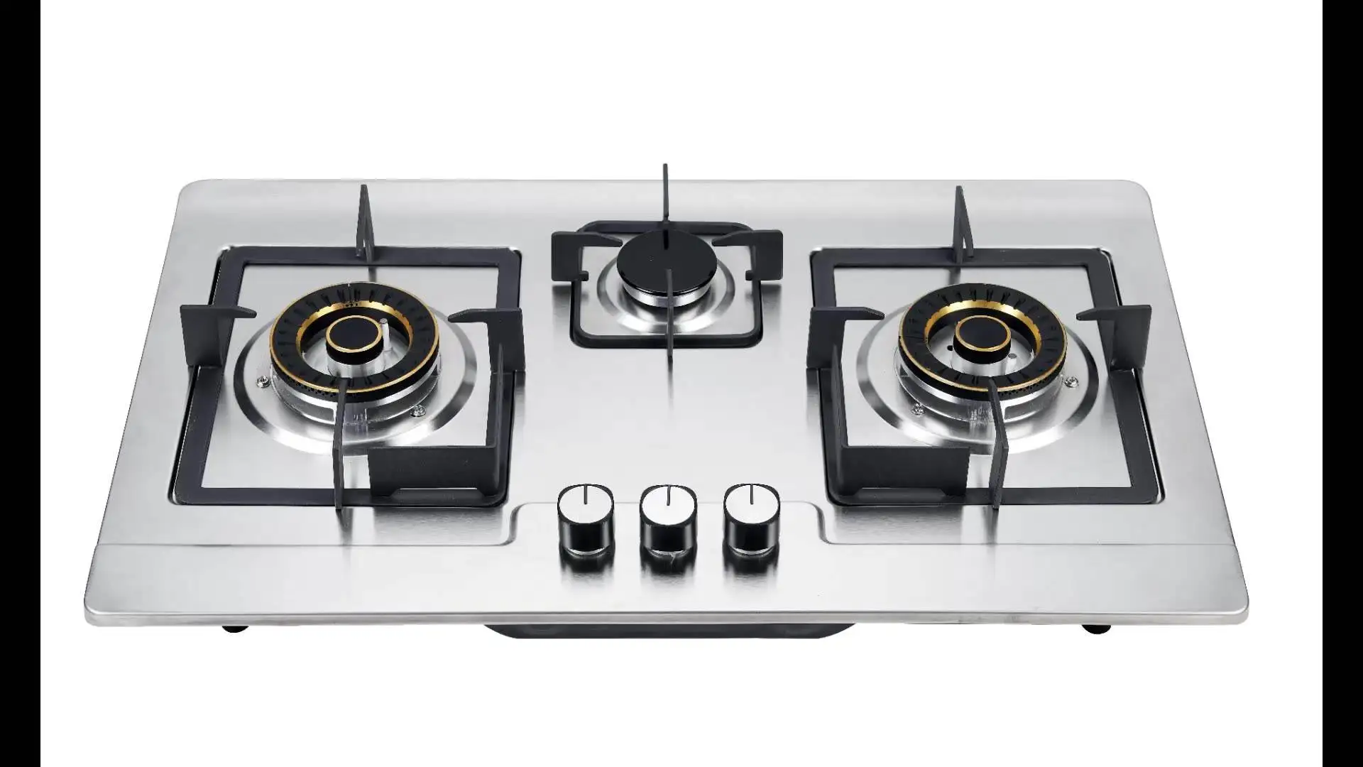 Luxurious Modern Stainless Steel Gas Stove Household Gas Cooktops