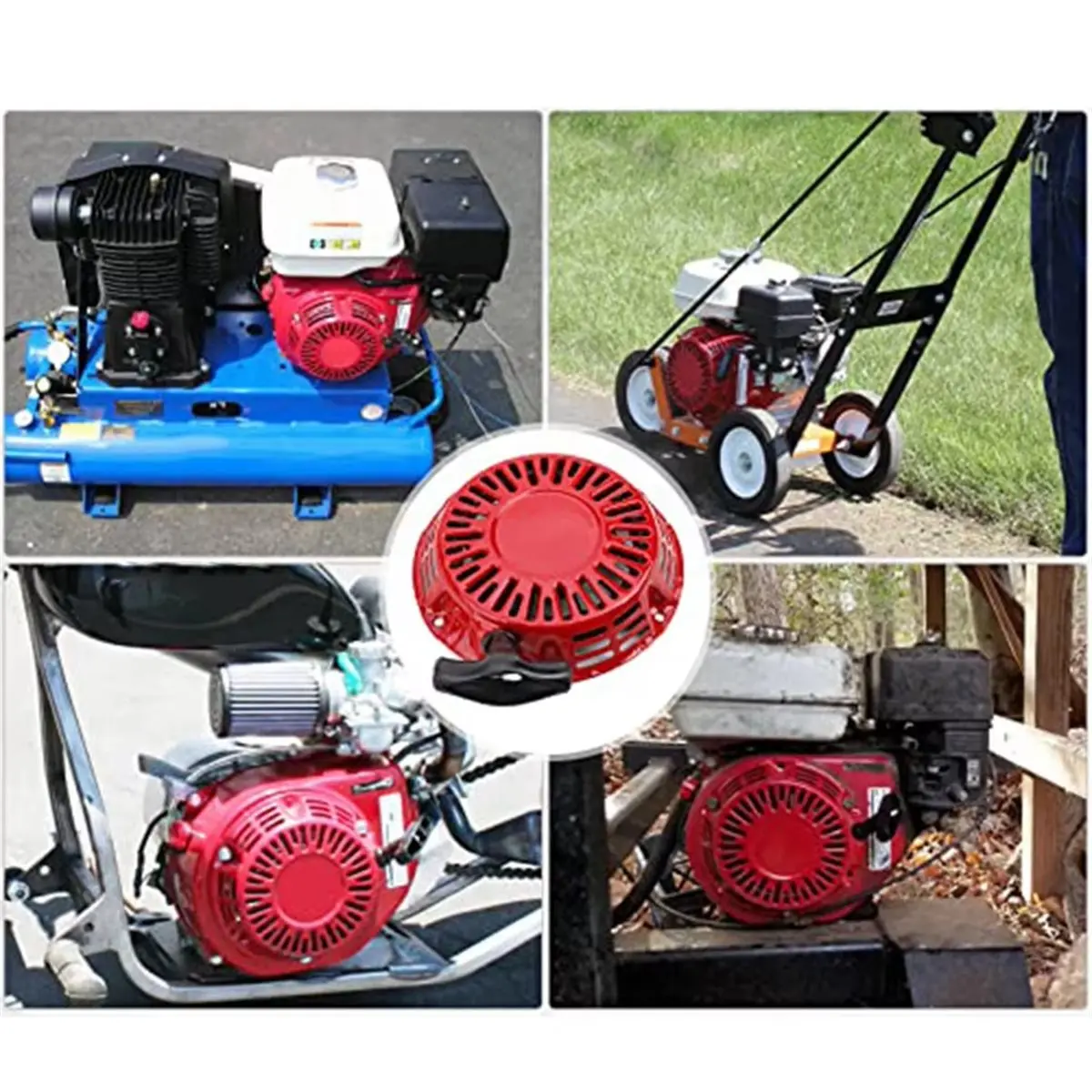 618 Mega Sale Pull Recoil Starter Replacement Kit for Honda GX120 GX160 GX200 for FC600 Tiller 28400-ZH8-013ZA