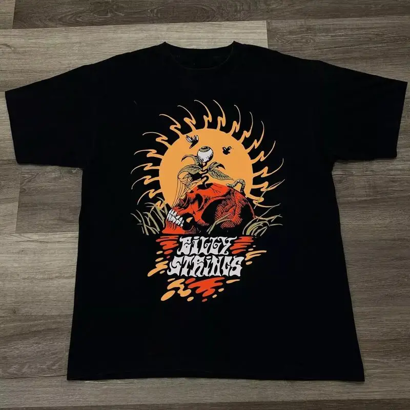 Billy Strings Skull Bird Black T Shirt Full Size S 5Xl Aa2019