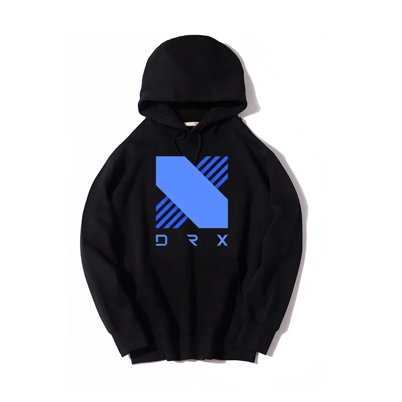 Xiuluo League of Legends Team Uniform DRX Team Uniform Team Hoodie Clothes Hood Pullover Hoodie Fleece-lined Thickened Hoodie