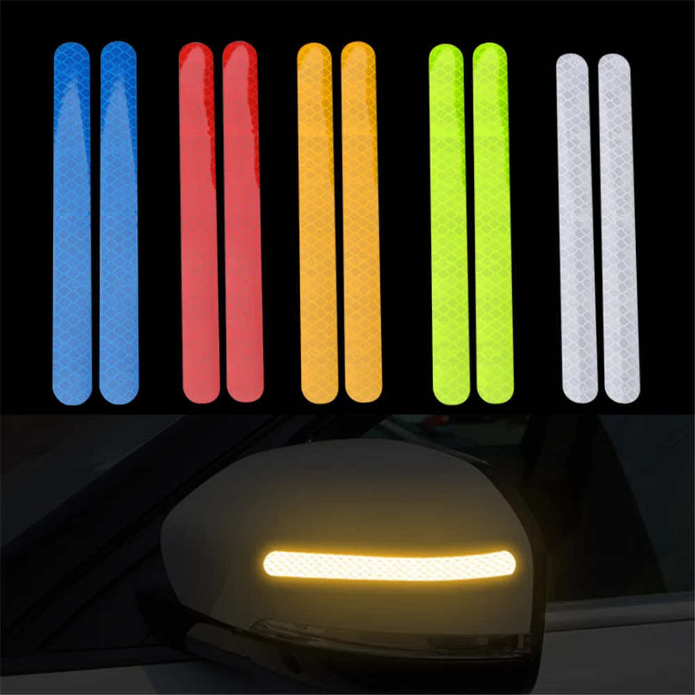 Car rearview mirror reflector sticker for Renault 2 button Clio Scenic Megane 2 Duster Sandero Captur Twingo Modus car styling