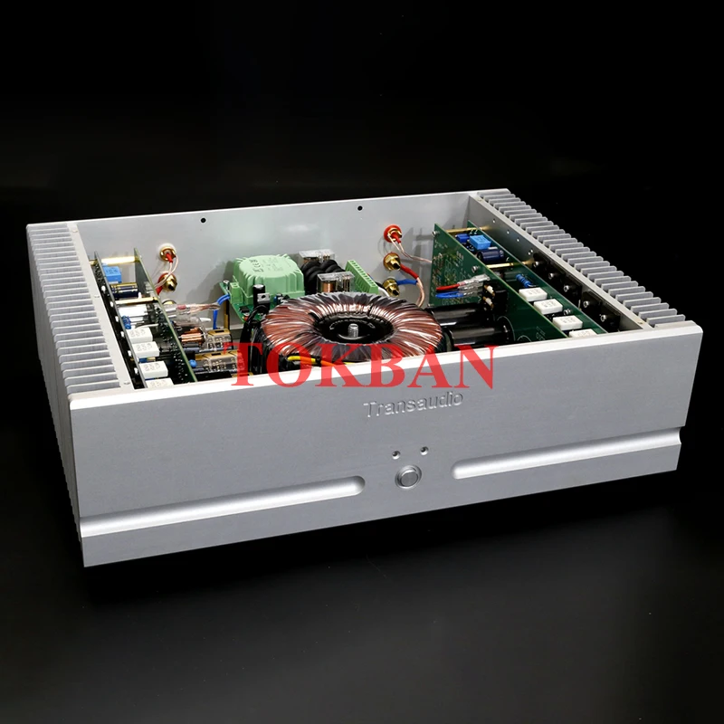 Tokban FM711 Amplificatore di potenza 150w * 2 Ad alta potenza ON MJL4281 Amplificatore audio HIFI a bassa distorsione a basso rumore