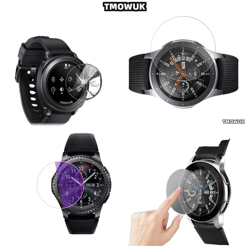 

Smart Watch HD Screen Guard For Samsung Gear Sport Gear 2 3 4 zero Anti - Scratch 9H Hardness Tempered Glass Film