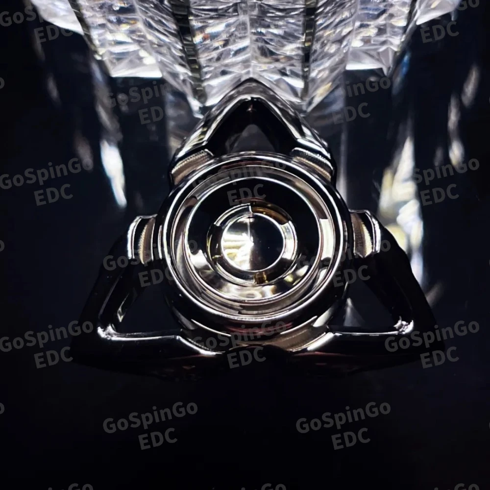 DOB EDC تململ سبينر الفولاذ المقاوم للصدأ ألعاب متململة للبالغين ثلاثة شفرات تململ سبينر مكتب عمل الملحقات