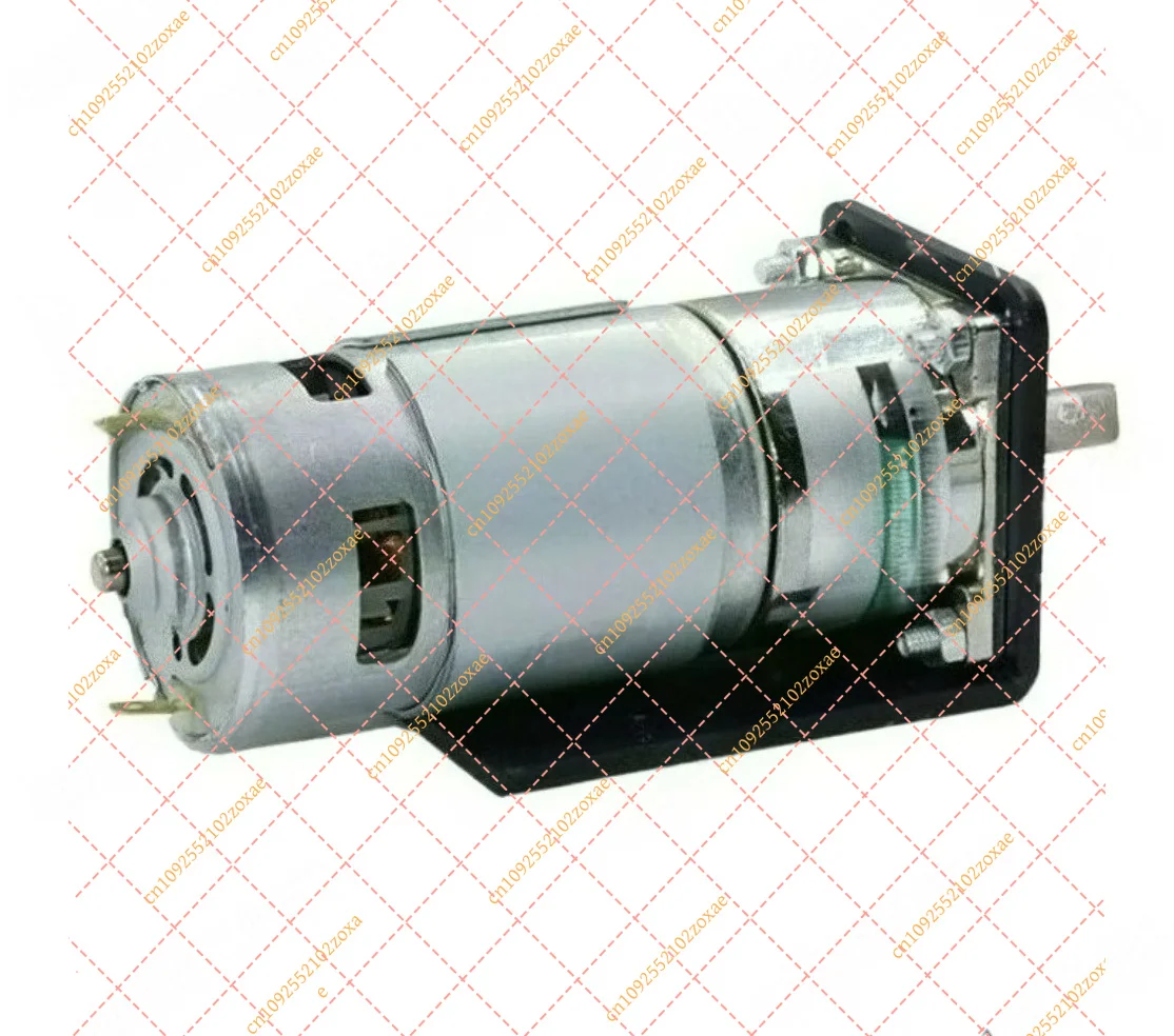 25W High Torque 775 Geared Motor DC 12V 24V 10-600RPM Adjustable Speed CW/CCW with Bracket High Power Reduction Motor