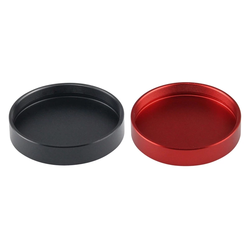 

Fully Metal Lens Dust for Protection Cover M48 x 0.75mm for Astrophotography Aluminum Alloy Black/Red