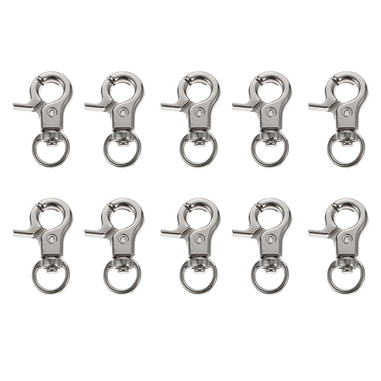 

10pcs Bird Cage Safety Clips Metal Buckles for Parrot Cage Door Lock Hooks Suitable Various Cages Easy Apply Pet Supplies