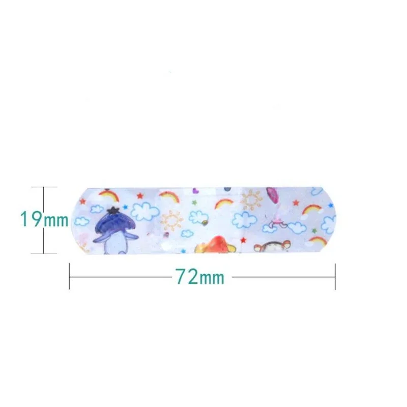 100pcs Cute Cartoon Children Waterproof Adhesive Bandages First Aid Emergency Hemostatic Band Sterile Stickers for Kids Healthy image 3