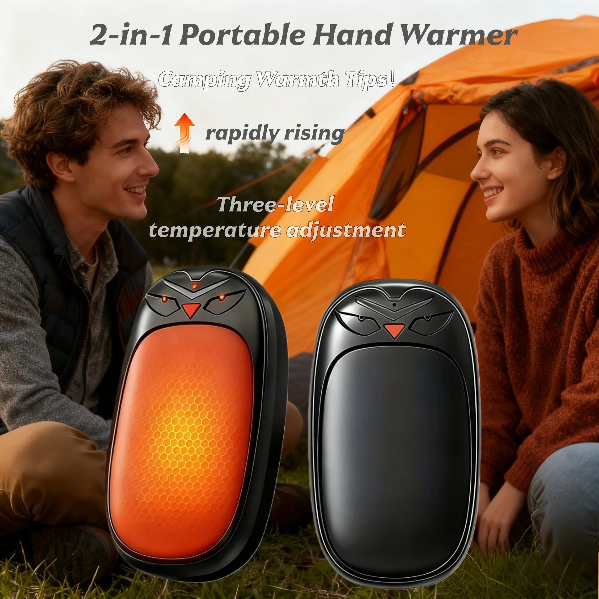 

Грелки для рук, перезаряжаемые, 2 шт., электрические грелки для рук, обогреватель для рук, Рождество, на открытом воздухе, охота, гольф, кемпинг