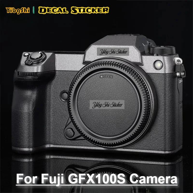 

For Fuji GFX100S Camera Decal Skin for FujiFilm GFX 100S Camera Protective Sticker Protector Anti-scratch Cover