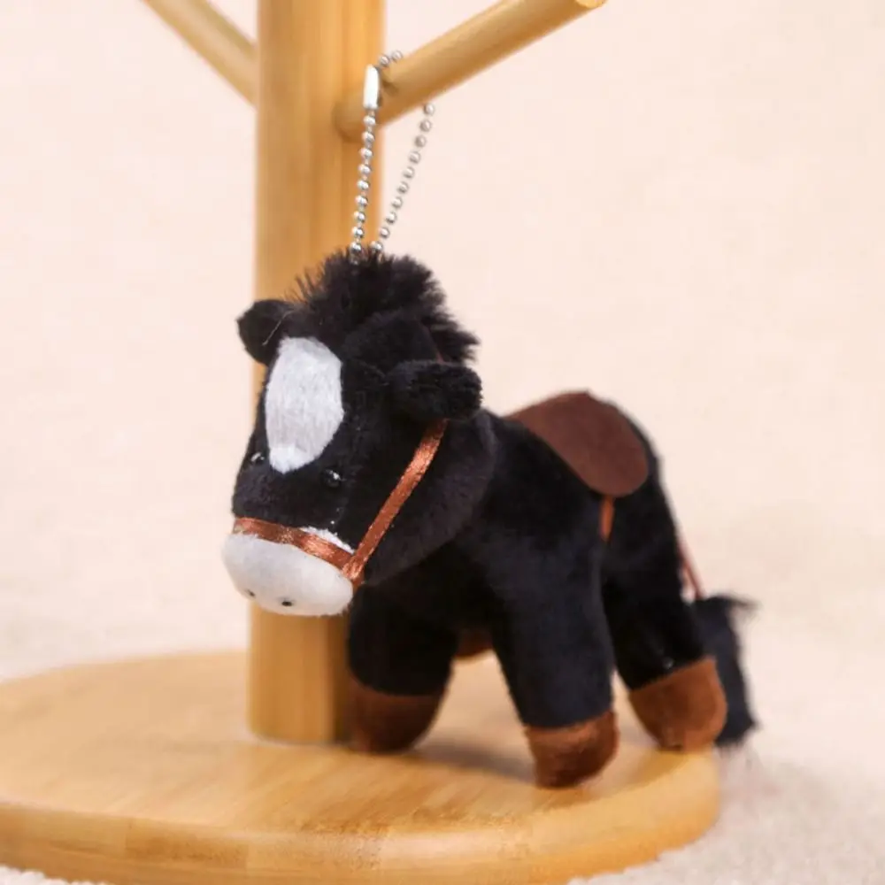 Uroczy Miękki Kucyk Zawieszka 12cm Koń Miękki Kucyk Prezent dla Dzieci Pluszowa Zawieszka Koń Brelok