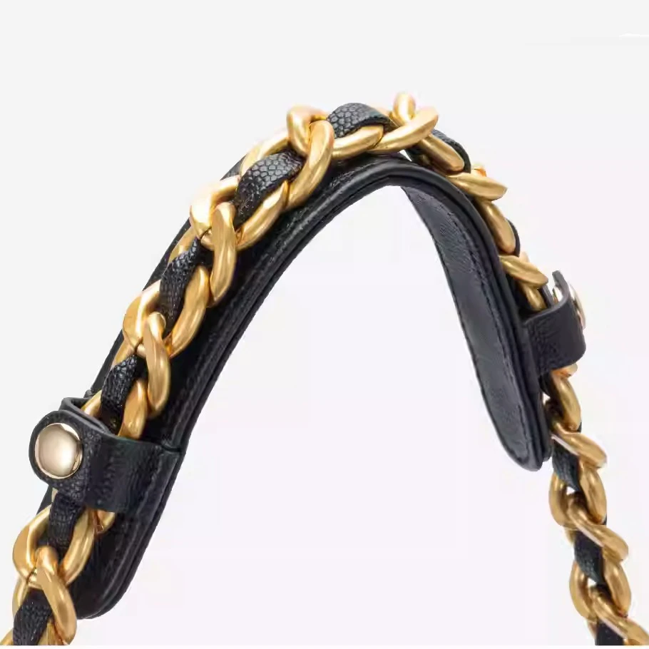 Bag Shoulder Pads For Chanel 25Bag Pressure-reducing Leather Shoulder Rest Anti-slip Bag Strap Anti-strangulation Bag Accessory