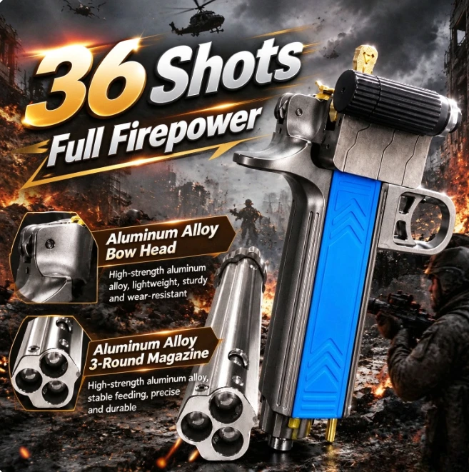 36 Series Automatic Loading Aluminum Alloy Bow Head Lightweight Sturdy Durable Outdoor Competitive Rapid Shooting Tool 4
