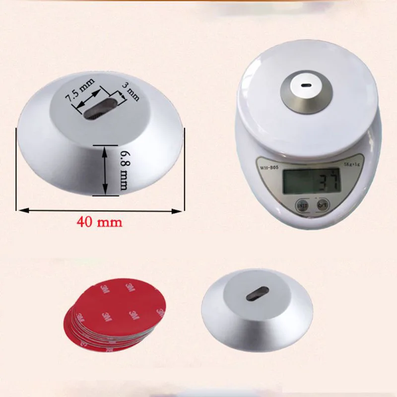 Notebook durável anti roubo, cor prata, buraco de fechadura portátil 4x0.7cm, redondo, tablet, laptop, ipad, macbook, notebook