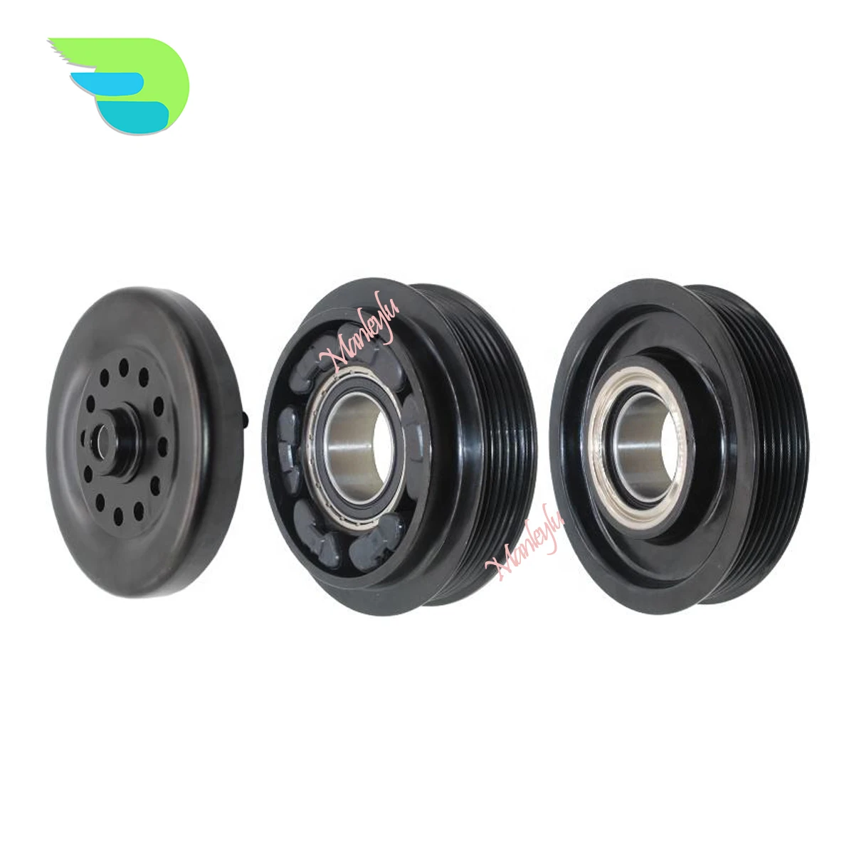 

Шкив сцепления компрессора кондиционера переменного тока 5SL12C для OPEL CORSA D E 1,2 1,4 VAUXHALL FORD ORION III 93190812 55701200 6854091