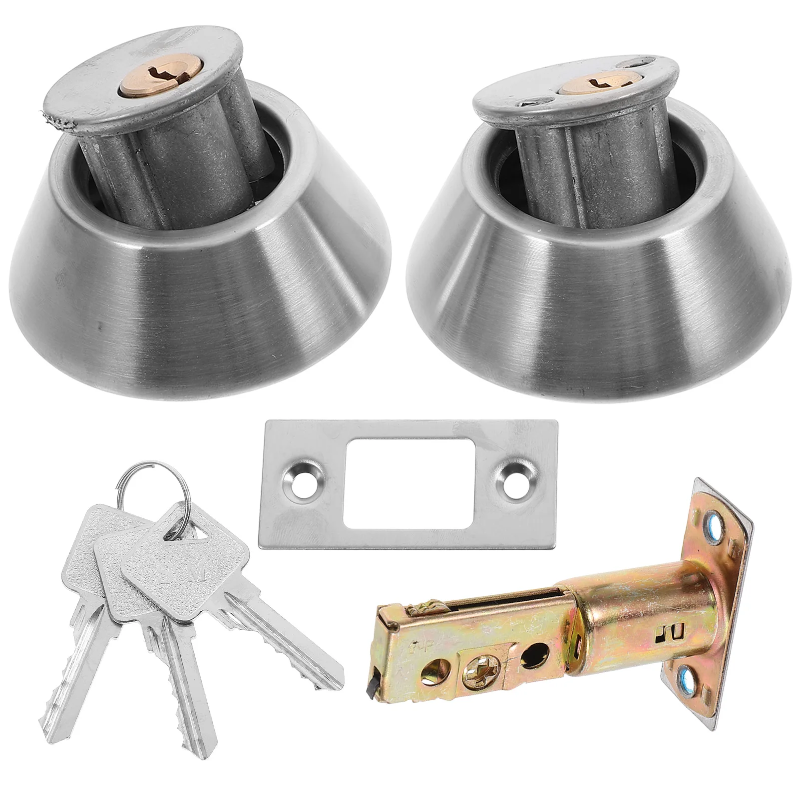 

Stainless Steel Double Sided Deadbolt Invisible Door Lock 30 50mm Thick Doors Enhanced Security Universal Door Locks Bolt Lock