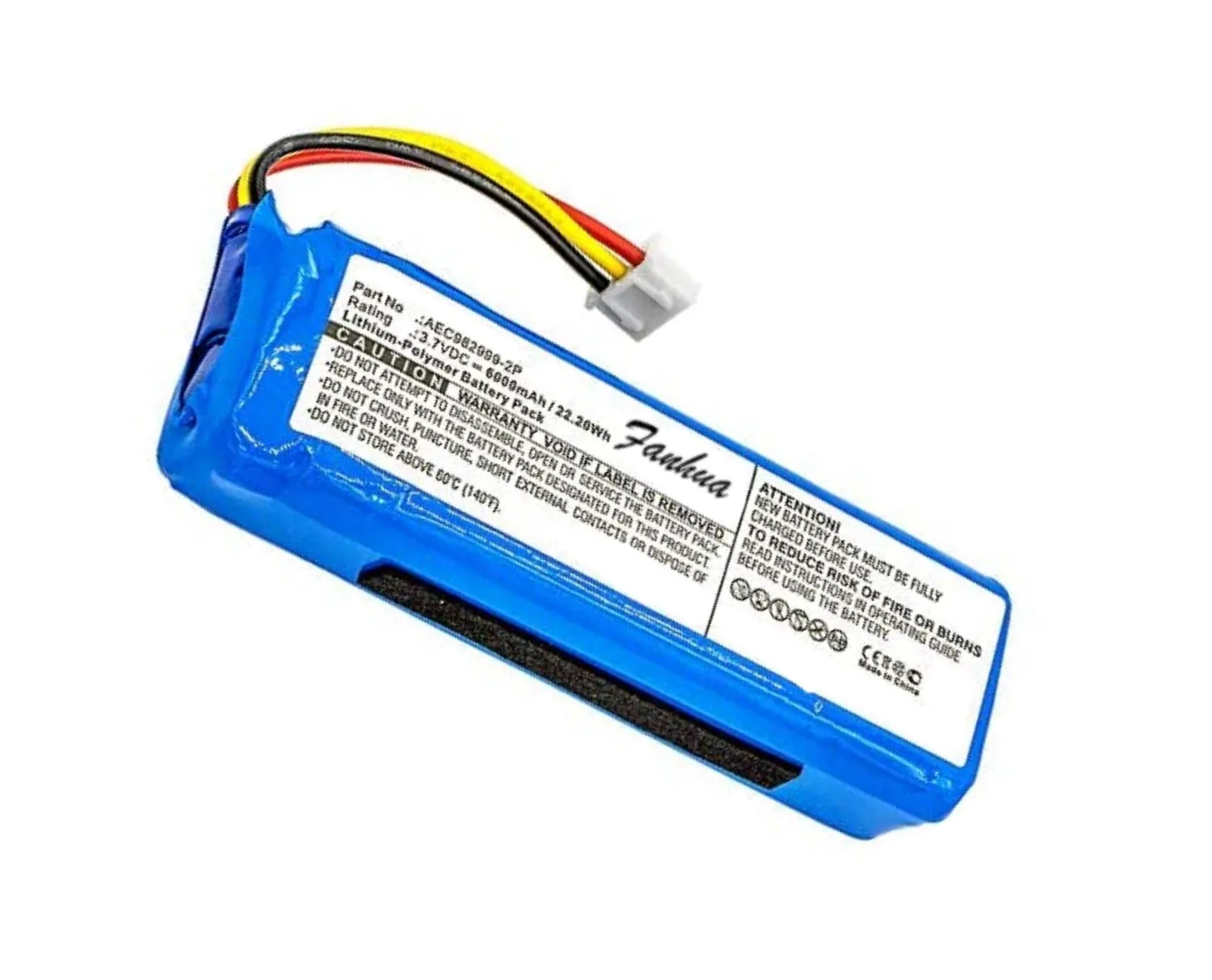 PN AEC982999-2P 3.7 V 6000MAh Pin Thay Thế Loa JBL Charge PN AEC982999-2P