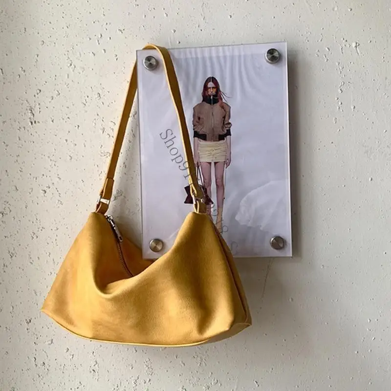 

Shoulder Bags for Women Purse Simple Shoulder Crossbody Bag Trendy Leather Handbag Elegant Purse Handbag Streetwear 066F