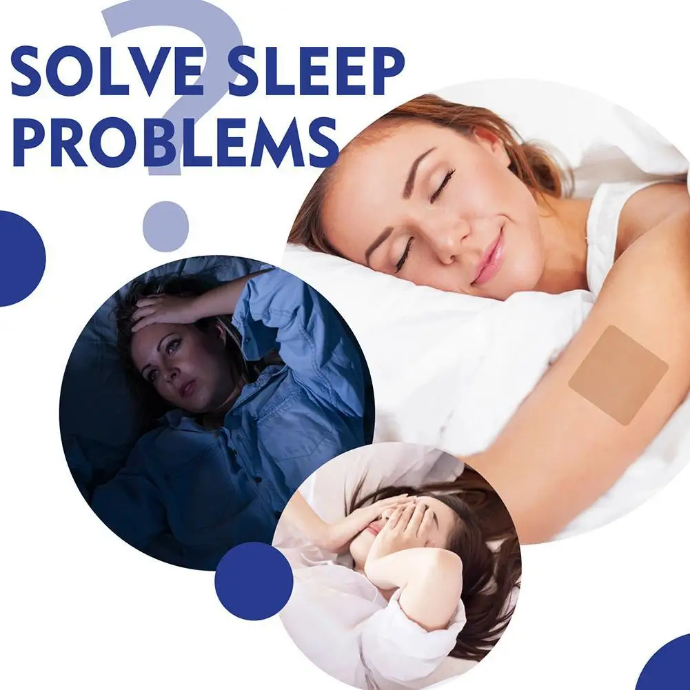 48pcs/bag Sleep Patch Soothes Muscle Tension,Relieves Body Fatigue And Anxiety Sleep Aid Patch Body Care Patch