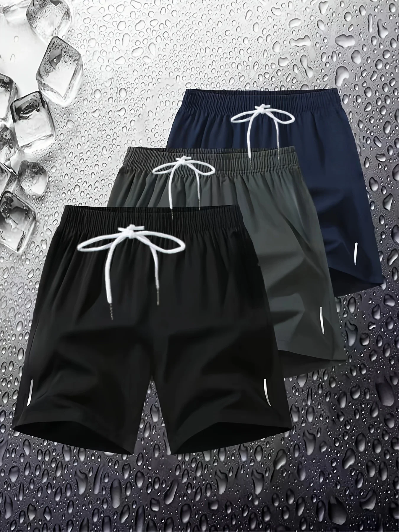 

2025 Men's And Women's Motorcycle Casual Loose Shorts Summer Hot Selling Breathable Quick Drying Low-Key Simple Printed Shorts