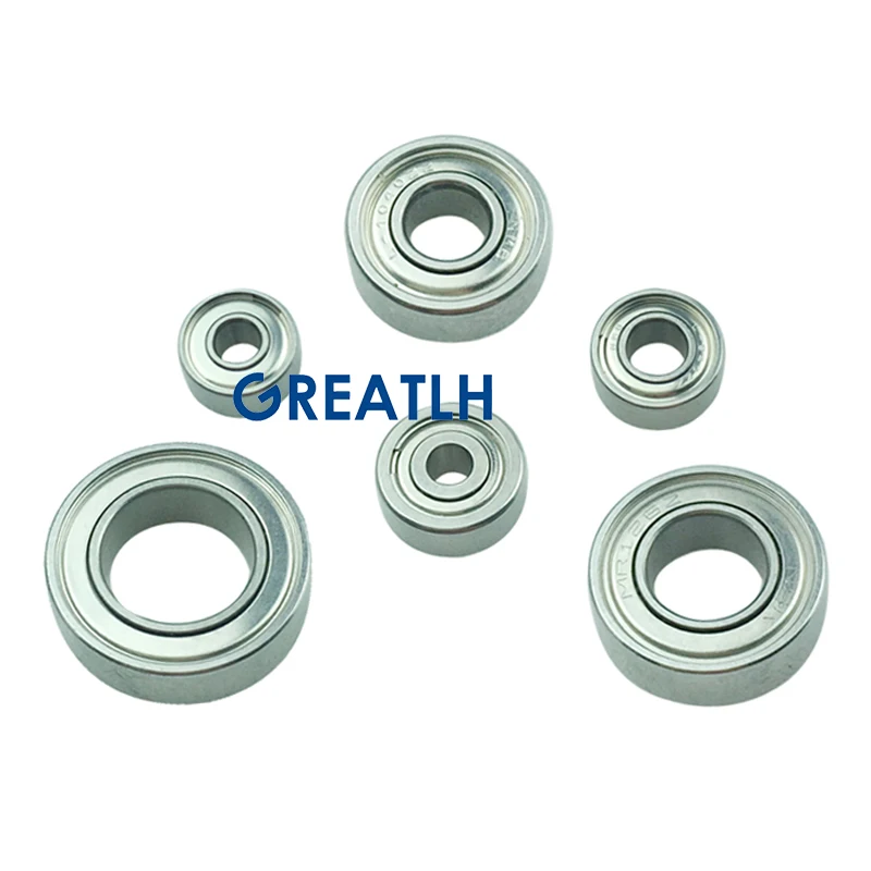 GREATLH Dental Micro Motor Bearings Stainless Steel Dental Handle Ball Bearings 60,000RPM Dental Lab Instrument 5pcs/set