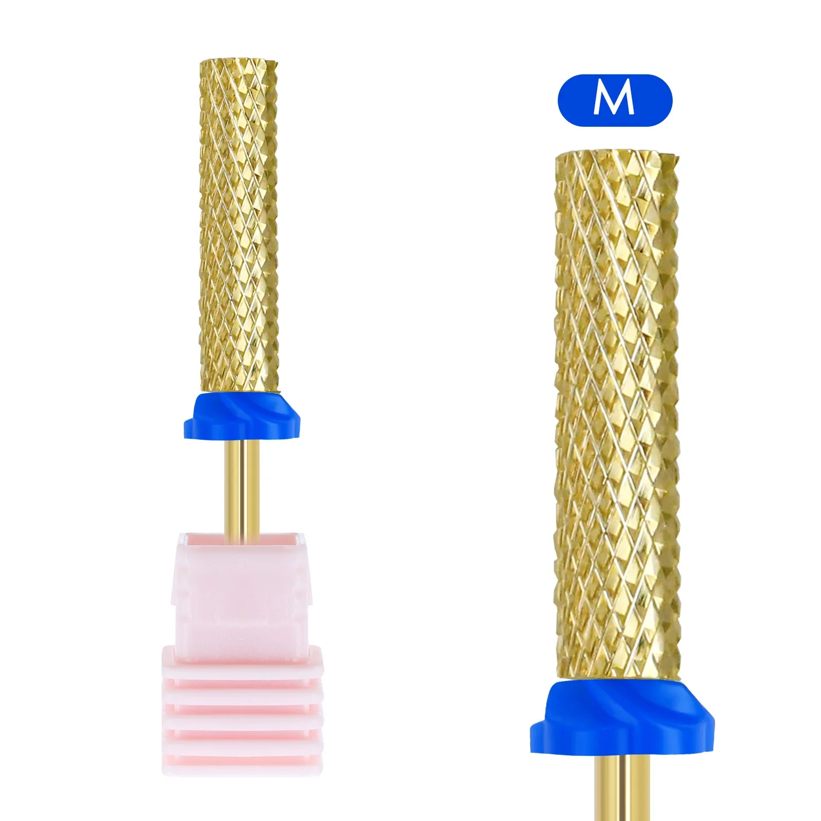 Super Lange Barrel Kegel Hartmetall Wolfram Stahl Nagel Bohrer Fräser Für Maniküre Scharfe Entfernung Nagel Gel Schleifen Kopf – Detail 8