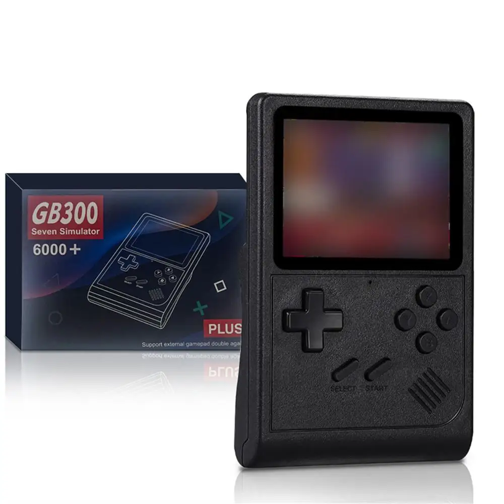 Portable Game Console Release Stress Gb300 Mini 6000+ Games Portable Retro Handheld Game Console H D Game Console Ideal Gift