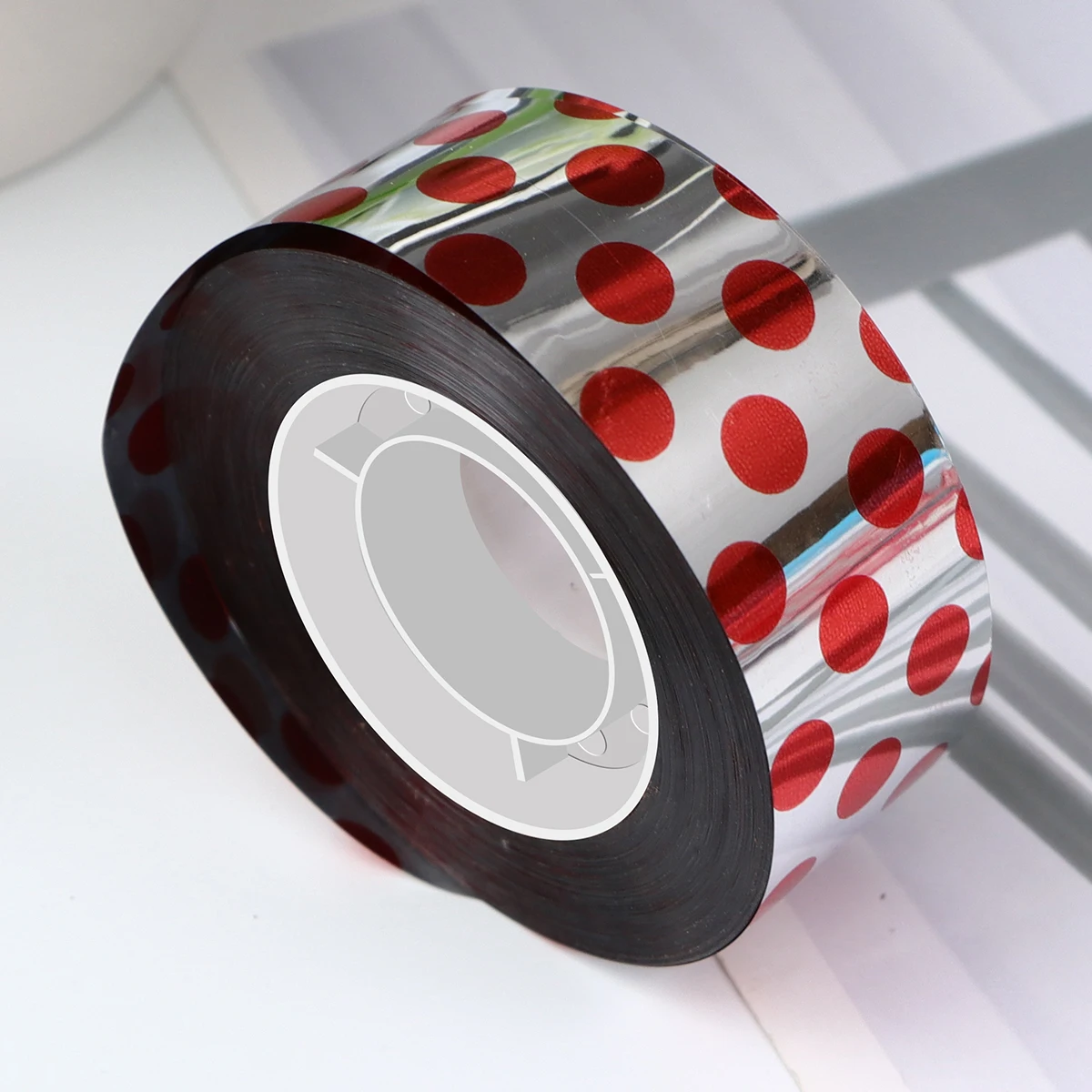 

3pcs Tape Scarecrow Ribbon Reflective Dots Scarecrow Ribbon chard Garden Driving Bird Repelling Tape Belt