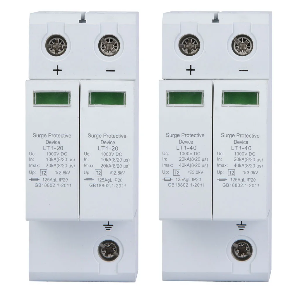 

Low voltage Arrester 2P Protective Device DC Photovoltaic Protector Low Voltage Arrester Protective Device