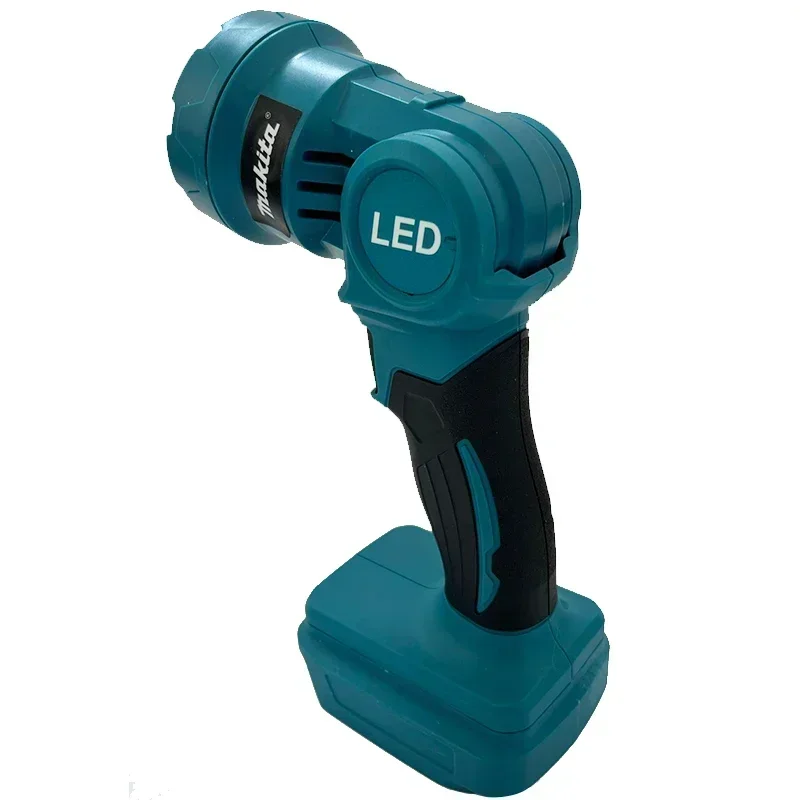 Makita lampe de poche LED sans fil outils électriques projecteur portatif extérieur lanternes rechargeables lampe de travail de chantier pour batterie 18V