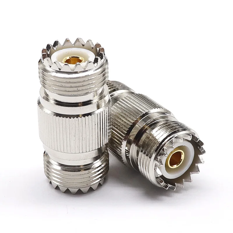 RF adapter SL16-KK UHF-KK M female straight-through head Female to female straight-through head All copper gold-plated needle