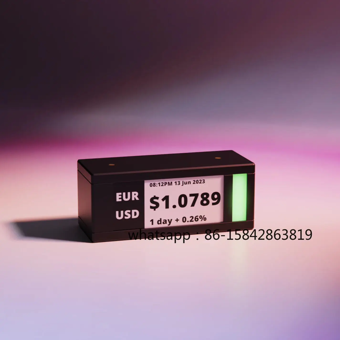 Stock Display, Ink Screen, Stock Price Prompt, Kanpan Artifact, Electronic Disk Display Real-time