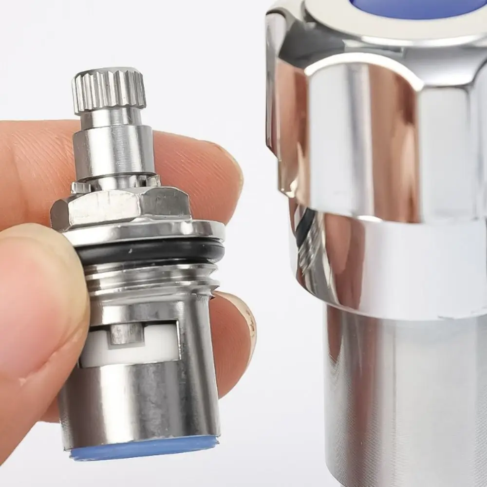 New Stainless Steel Faucet Valve Core Rust Resistant Universal Faucet Cartridge Easy Installation Inner Valve Bathroom Faucet