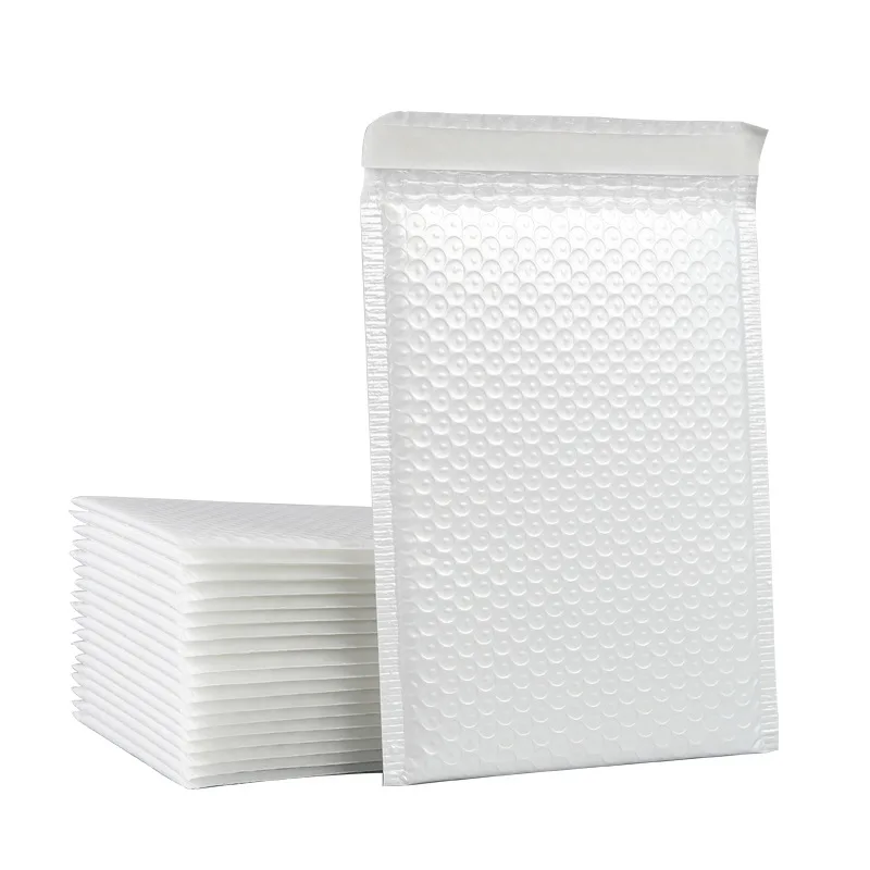 30Pcs Thick Pearlescent Film Bubble Bag Waterproof Shockproof Self-seal Bubble Mailer 18x23/20x25/23x28/26x32cm Express Packagin