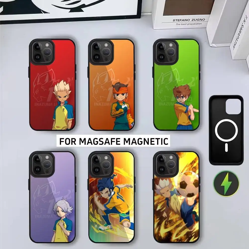 

Cool guys Football InazumaS Eleven 11 Phone Case For iPhone17,16,15,14,13,12,11 Plus,Pro Magnetic For Magsafe Wireless Charging