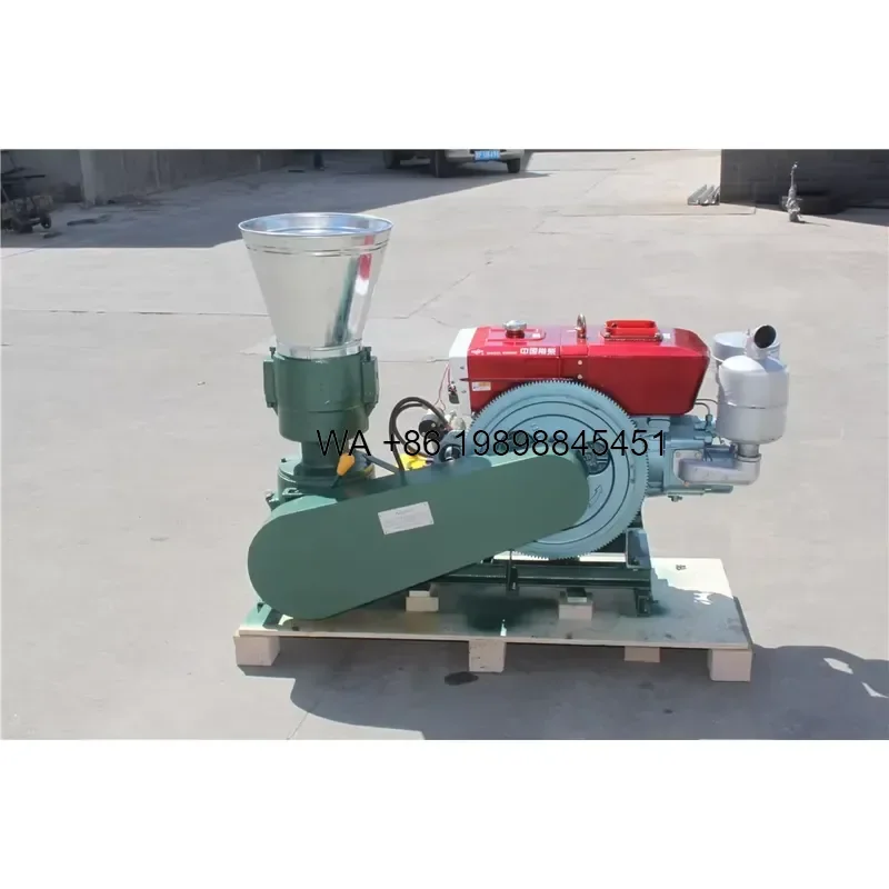 Wmwmnu for DIBO Mobile Wood Sawdust Pelleting Fertilizer Pelletizer Small Feed Pellet Mill Engine