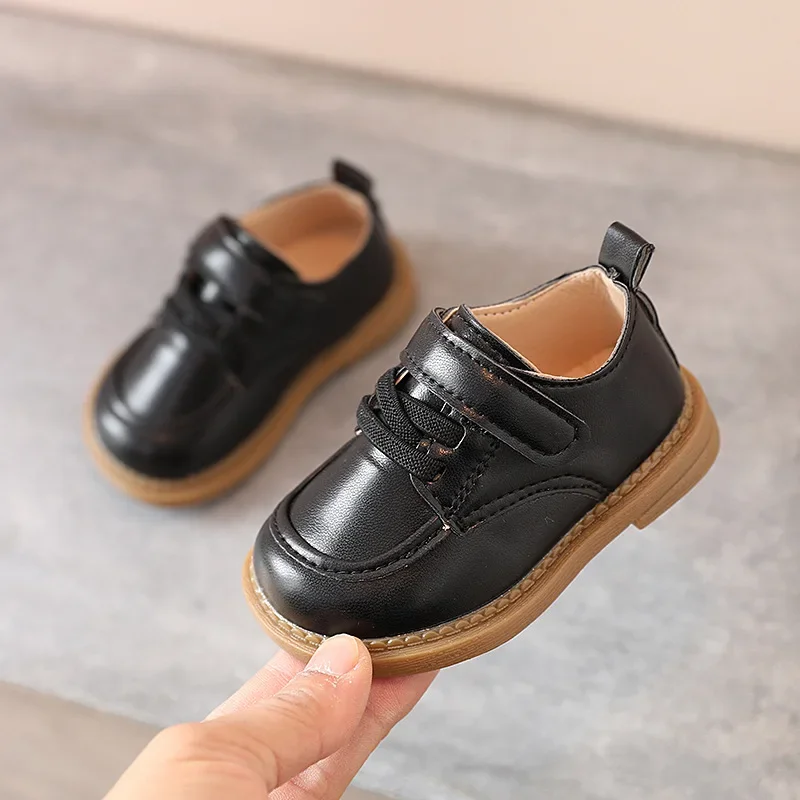 New 2024 Baby Shoes Toddler Boys Girls Soft Bottom Leather Walkers Non-slip Shoes for Kids Comfortable Infant Sneakers Zapatos