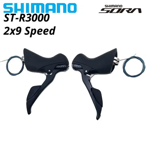 Shimano Claris R2000 SORA R3000 TIAGRA 4700 105 R7000 STi 2x8/9/10/11-växlad DUBBEL CONTROL LEVER Vänster med Höger för Racercykel 8 best sales Shimano Claris R2000 2x8-växlad - №8