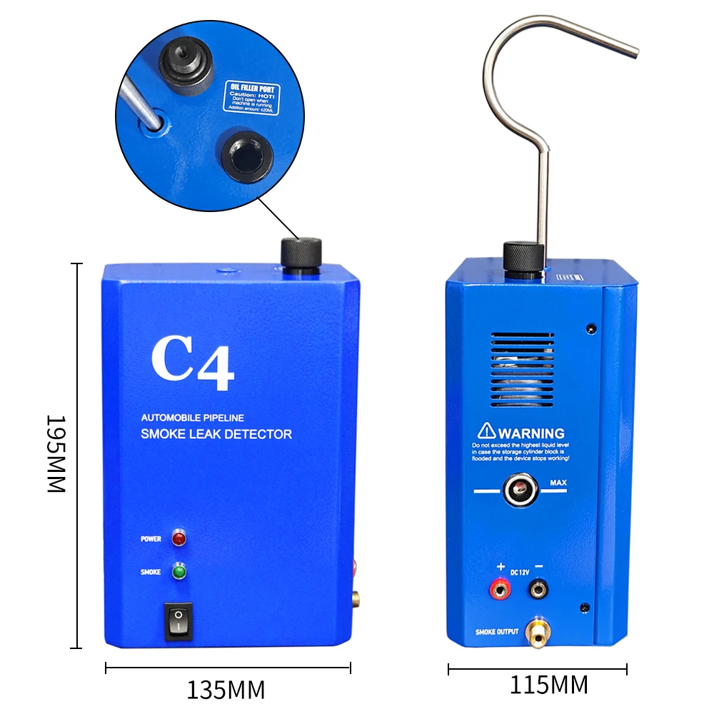 

Intelligent Smoke Machine Automotive EVAP Systems Sealing Systems Fuel Tanks Exhaust Intake and Various Duct Leak Detection