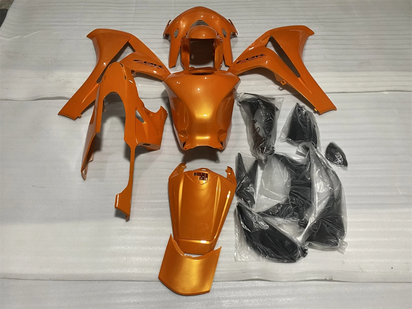 Motorcycle fairing fits the CBR1000RR 2008 2009 2010 2011 CBR1000 08 09 10 11 year body fairing orange motorcycle housing