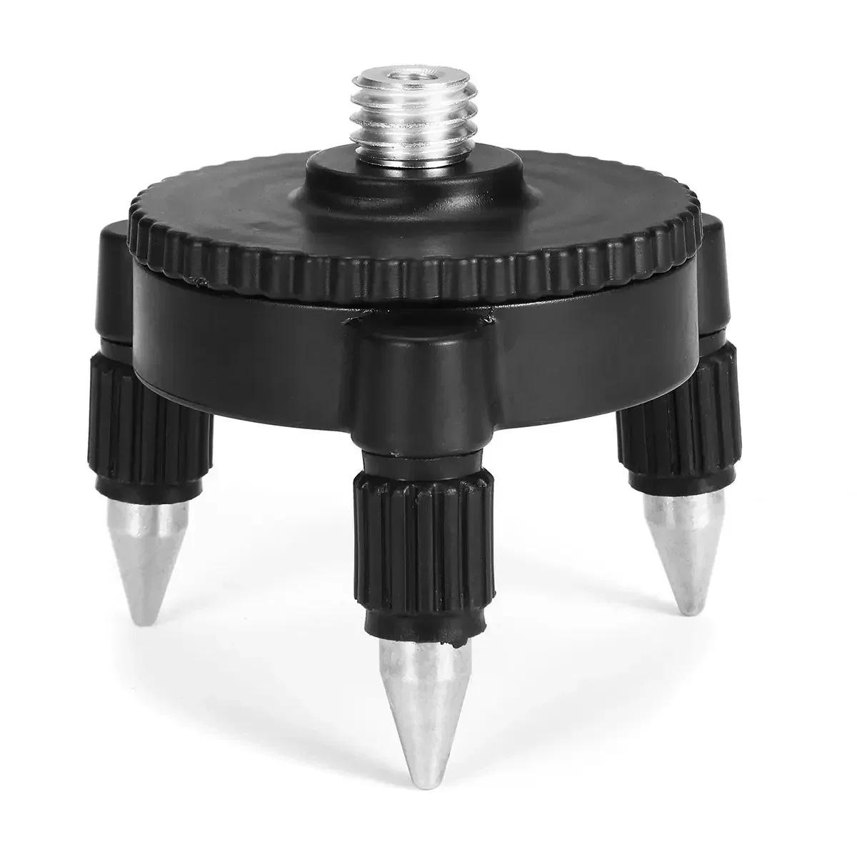 

Основание с вращением на 360 градусов Кронштейн для штатива Адаптер лазерного уровня для интерфейса 1/4 или 5/8 дюймов Поворотная поворотная основа для лазерного уровня