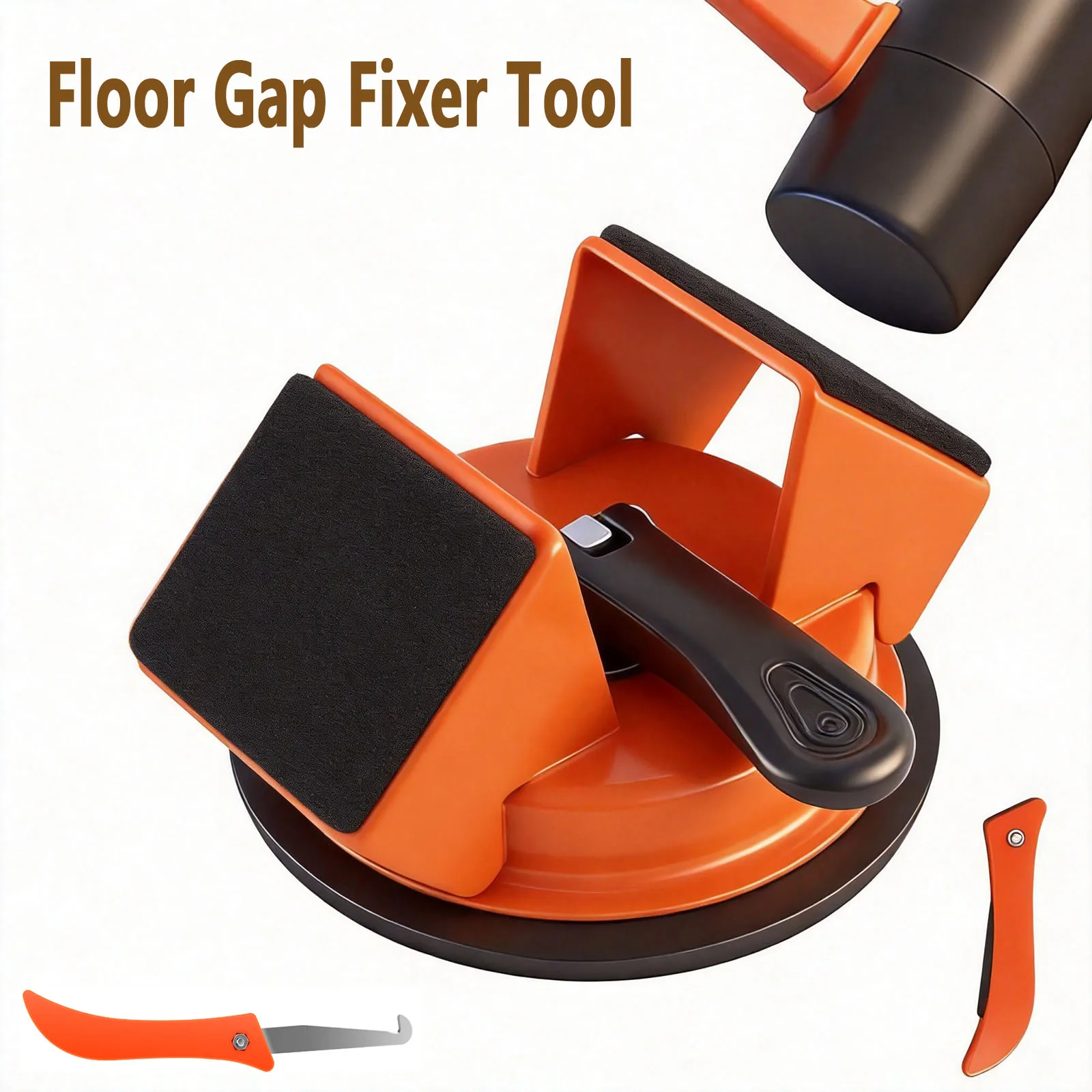 

Floor Gap Repair Tool,Strong Suction Cup,Household Floor Joint Tool,Suitable for Solid Wood,Pvc Flooring Installation Joint Tool
